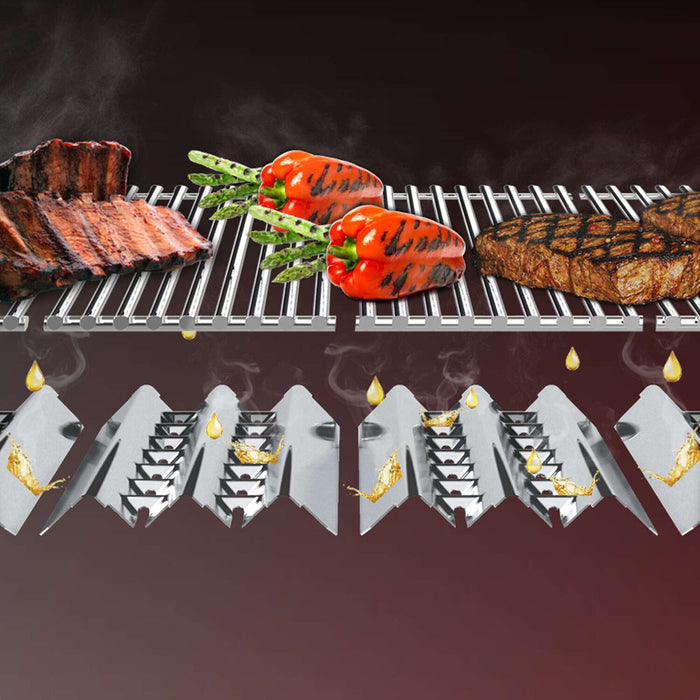 Barbecue à gaz propane BaronMC 490 Pro Shadow de 65 000 BTU - noir - 674144