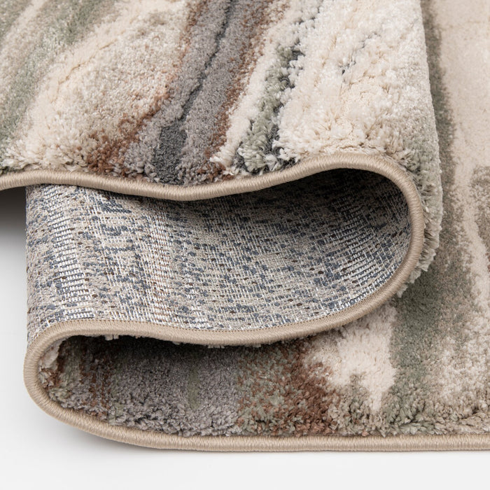 Carpette Birch tissée à la machine de 5 pi x 7 pi - multicolore 