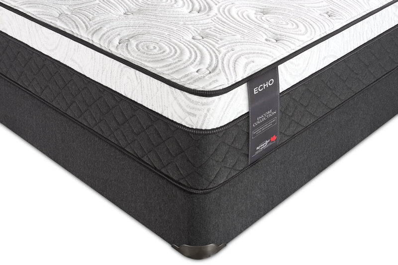 Ensemble matelas ferme à Euro-plateau Encore Echo de Springwall pour très grand lit 