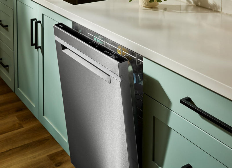Lave-vaisselle Whirlpool de 24 po avec commandes sur le dessus - acier inoxydable résistant aux traces de doigts - WDPS8024SZ