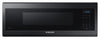 Four à micro-ondes à hotte intégrée Samsung de 1,1 pi³ avec 400 pi³/min - acier inoxydable noir mat - ME11F7510MT/AC