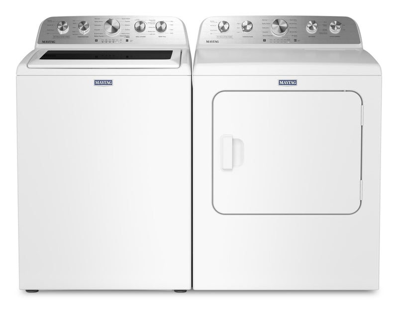 Laveuse à chargement par le haut de 5,4 pi³ et sécheuse électrique ...
