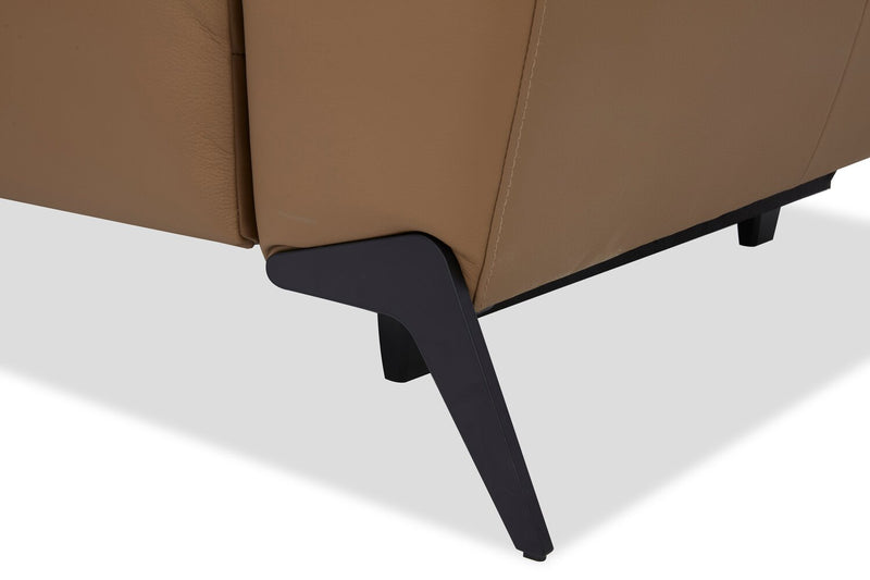  Sofa sectionnel de gauche à inclinaison électrique Valencia 5 pièces - Blanca Macha