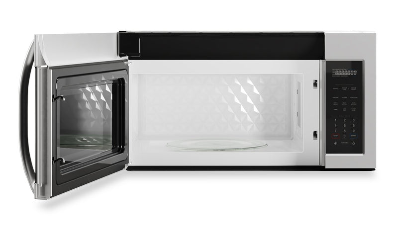 Four à micro-ondes à hotte intégrée Midea de 1,9 pi3 et de 30 po - MMO19S14ASTC
