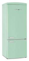 Réfrigérateur Classic Rétro d’Unique de 28 po et de 17 pi3 à congélateur inférieur - vert - UNQ-455L LG AC