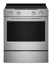  Cuisinière intelligente électrique encastrée KitchenAid de 5,3 pi3 et de 30 po avec modes à convection - YKSES330SPS