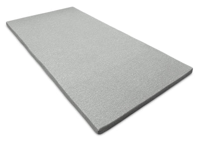 Large Memory Foam Sofa Bed Topper with Removable Zippered Cover | Grand surmatelas pour sofa-lit en mousse à mémoire de forme avec housse amovible à fermeture à glissière