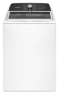 Laveuse Whirlpool à chargement par le haut de 5,2 pi3 avec agitateur et robinet intégré - blanche - WTW5025SW