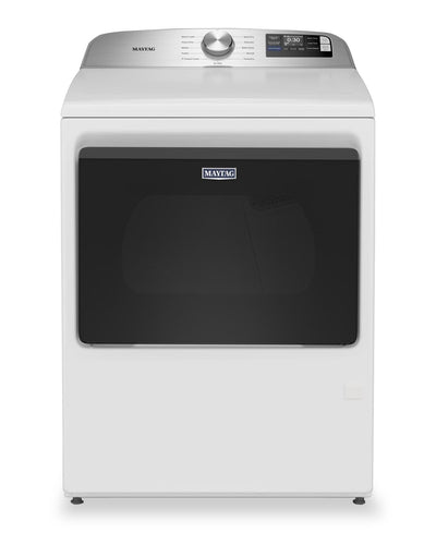 Maytag 7.4 Cu. Ft. Electric Dryer - White - YMED6205RW | Sécheuse électrique Maytag de 7,4 pi³ - blanche - YMED6205RW