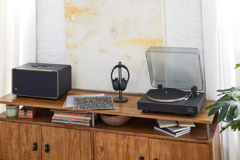 Tourne-disque Spinner de JBL avec Bluetooth