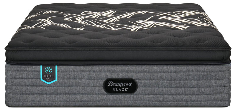 Matelas à Euro-plateau épais moelleux Royal Suite de série Hotel de Beautyrest BlackMD pour très grand lit