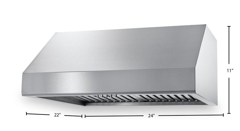 Hotte de cuisinière sous l’armoire Thor Kitchen de 24 po - TRH2406