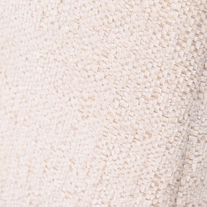 Pouf Cove de 27 po en tissu de chenille - taupe 