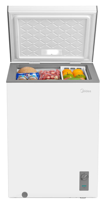 Congélateur coffre convertible en réfrigérateur Midea de 3,5 pi3 - MRC04M4CWW