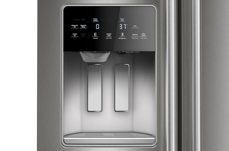 Réfrigérateur Maytag de 28.7 pi³ et de 36 po à compartiments juxtaposés - acier inoxydable résistant aux traces de doigts - MRSF6636RZ