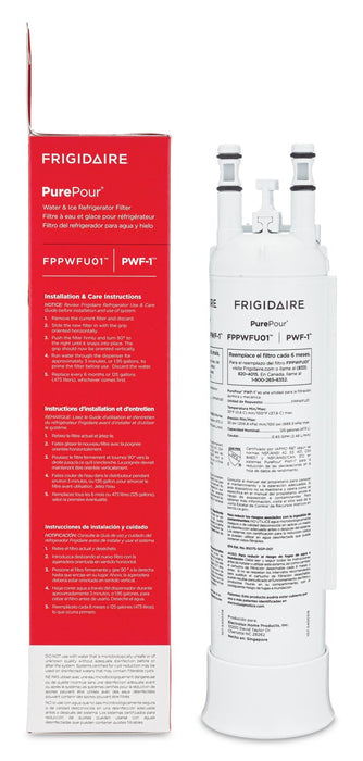 Filtre à eau et à glaçons PurePour de Frigidaire pour réfrigérateur – FPPWFU01