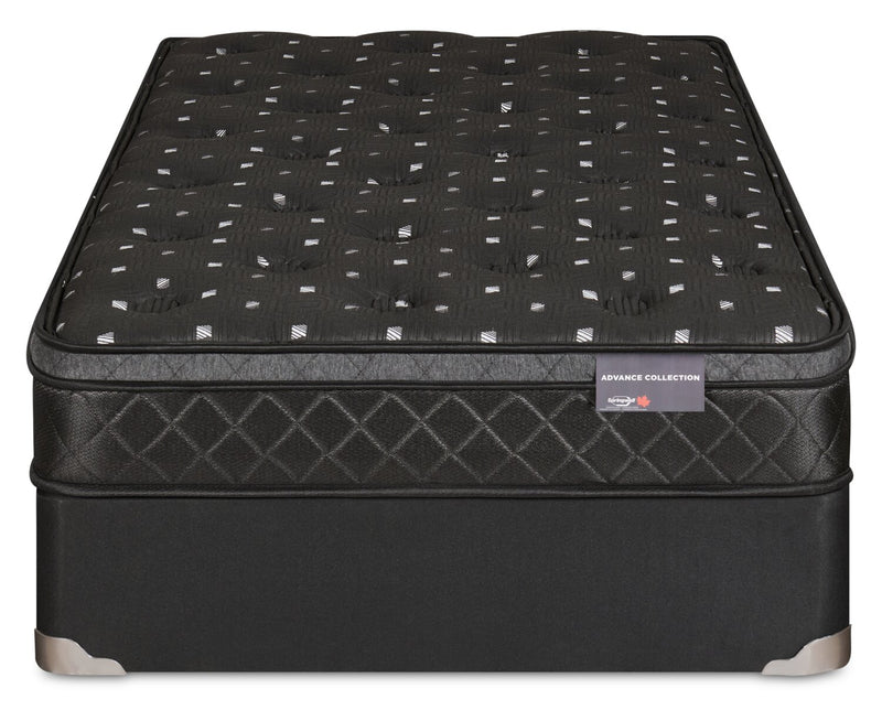 Ensemble matelas moyen à Euro-plateau Advance Regatta de Springwall pour lit double 