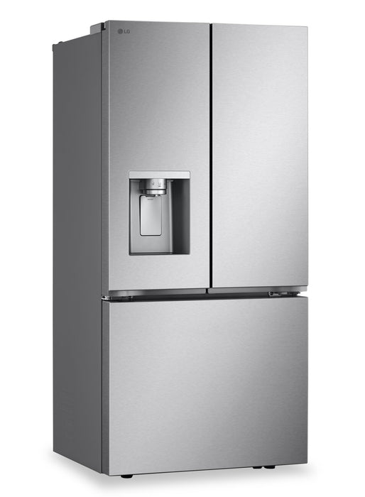 Réfrigérateur LG de 20 pi³ et de 33 po à portes françaises de profondeur comptoir MAXMC - acier inoxydable Smudge-ProofMD - LF20C6330S