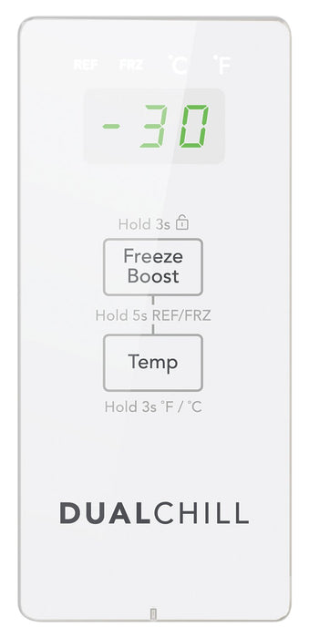 Congélateur coffre convertible en réfrigérateur Frigidaire de 7 pi3 qui convient à une installation dans un garage - FFCS0762AW