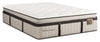 Matelas luxueux à Euro-plateau épais Swansea de Stearns & Foster pour lit double