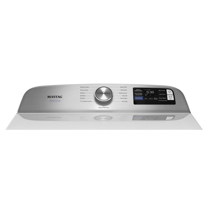 Sécheuse à gaz Animal Pet Pro de Maytag de 7,4 pi3 - blanche - MGD7205RW