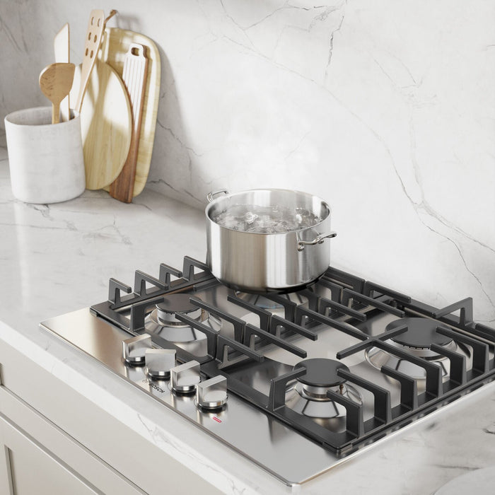 Surface de cuisson à gaz Bosch de série 500 de 24 po - NGM5453UC