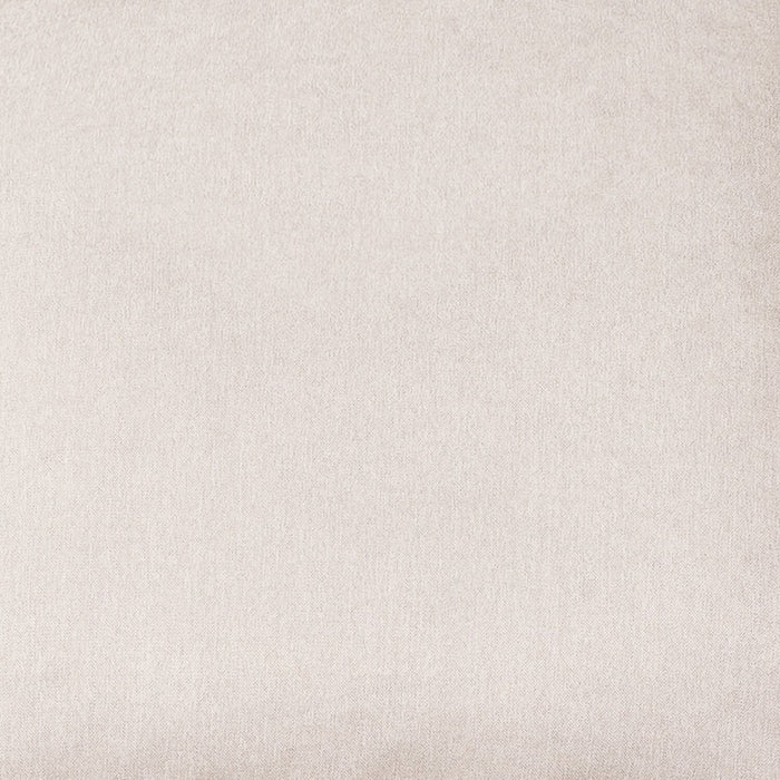 Fauteuil modulaire sans accoudoirs Eclipse de 38 po en tissu d’apparence lin avec coussins réversibles en duvet et plumes - beige lin