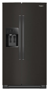  Réfrigérateur Whirlpool de 21 pi³ et de 36 po à compartiments juxtaposés - acier inoxydable noir - WRSC5536RV