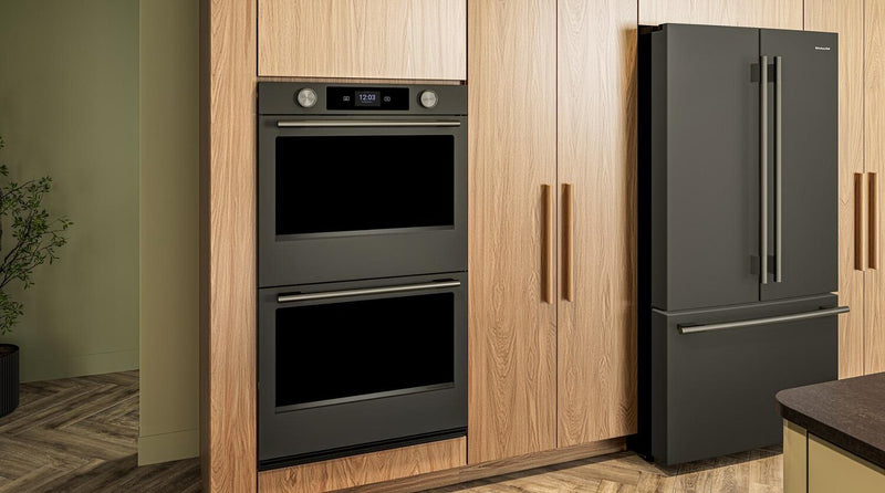Four mural double intelligent électrique KitchenAid de 30 po - minerai noir - KOED730SBE