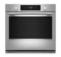 Four mural combiné intelligent électrique KitchenAid de 30 po avec caméra de cuisson - acier inoxydable PrintShieldMC - KOES930SPS