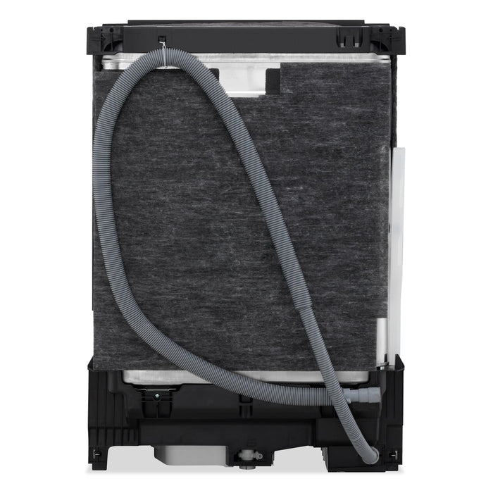  Lave-vaisselle encastré LG à 46 dBA de 24 po avec commandes sur le dessus et QuadWashMC - acier inoxydable noir - LDNPQ555D