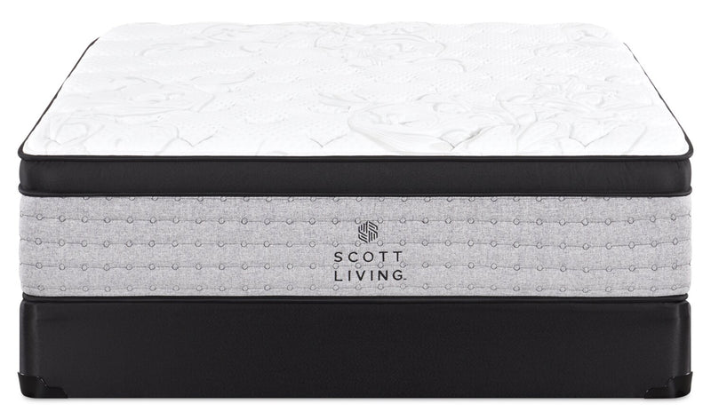 Ensemble matelas à Euro-plateau Moyen Berwick de Scott Living pour grand lit 