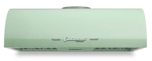 Hotte de cuisinière sous l’armoire Classic Rétro par Unique de 36 po et de 700 pi3/min - vert menthe estival - UGP-36CR RH LG