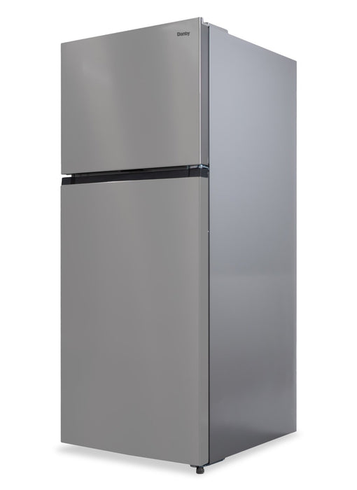 Réfrigérateur Danby de 18 pi3 et de 27 po à congélateur supérieur - apparence acier inoxydable - DFF176B1SLDB
