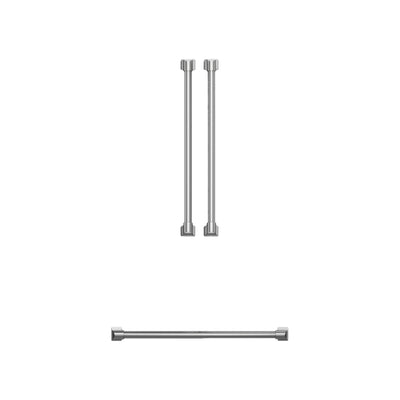 Thor Kitchen Handle and Knob Set for 30” Refrigerator in Stainless Steel - CKA-RF3017-SS | Ensemble de poignées et de boutons Thor Kitchen en acier inoxydable pour réfrigérateur de 30 po - CKA-RF3017-SS | RF30KSSS