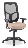 Chaise de bureau Remy de Tempur-Pedic de 26,8 po - beige avec dossier à mailles