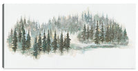 Œuvre d’art « Pine Trees » sur toile - 24 po x 48 po