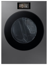  Sécheuse électrique Bespoke de Samsung de 7,6 pi3 avec fonction intelligente IA OptiDry - acier foncé - DV90F53AESAC