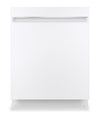 Lave-vaisselle encastré GE de 24 po avec broyeur d’aliments solides PiranhaMC - blanc - GDT225SGLWW\t