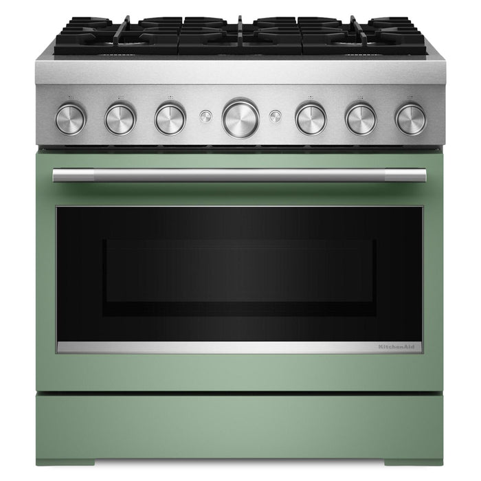Cuisinière hybride KitchenAid de 5,1 pi3 avec friture à air sans préchauffage - cardamome - KFDS936SDC
