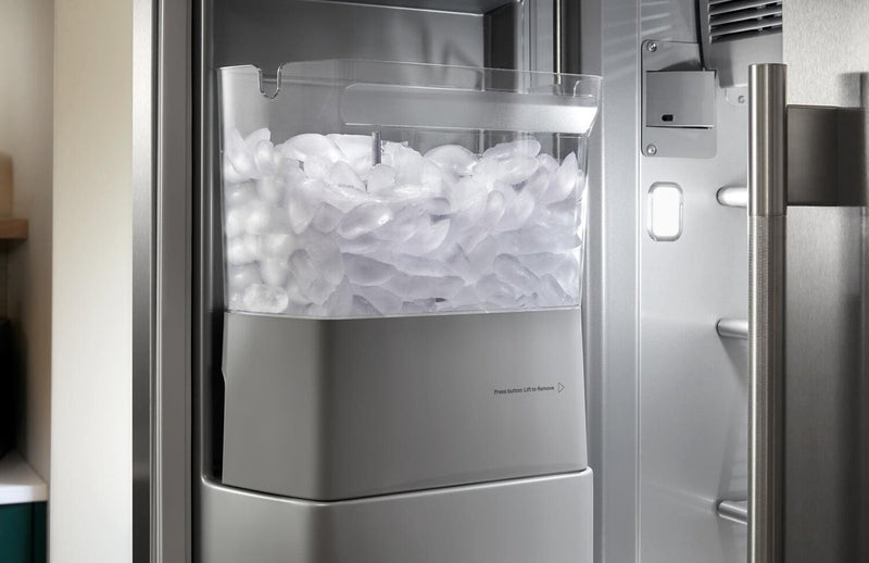 Réfrigérateur encastré KitchenAid de 29,4 pi3 et de 48 po à compartiments juxtaposés - acier inoxydable - KBSD748SPS