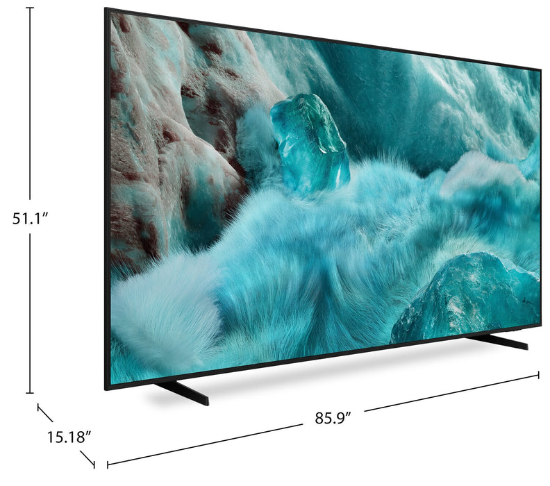 Téléviseur intelligent QLED SAMSUNG Q7F UHD 4K de 98 po avec Vision AI et système d’exploitation Tizen (QN98Q7FAAFXZC) - modèle 2025