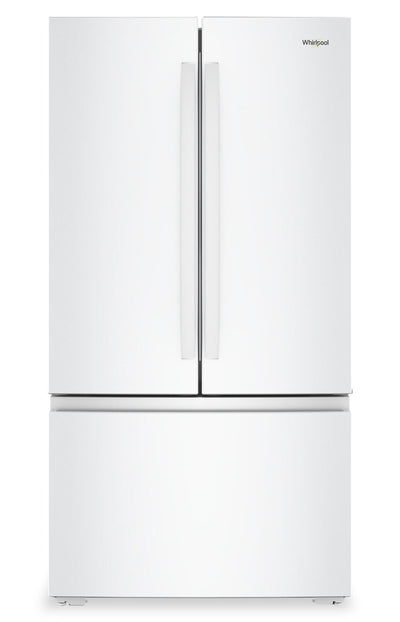 Whirlpool 36" 24 Cu. Ft. True Counter Depth French Door Refrigerator – White - WRFC3036RW | Réfrigérateur Whirlpool de 24 pi3 et de 36 po de profondeur comptoir véritable à portes françaises - blanc - WRFC3036RW
