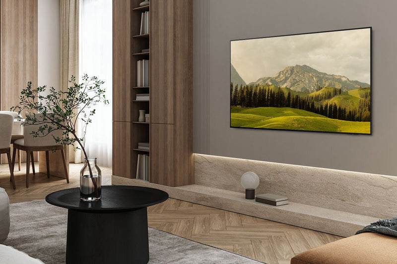 Téléviseur intelligent DELO SAMSUNG S85F UHD 4K de 77 po avec Vision AI et système d’exploitation Tizen (QN77S85FAFXZC) - modèle 2025