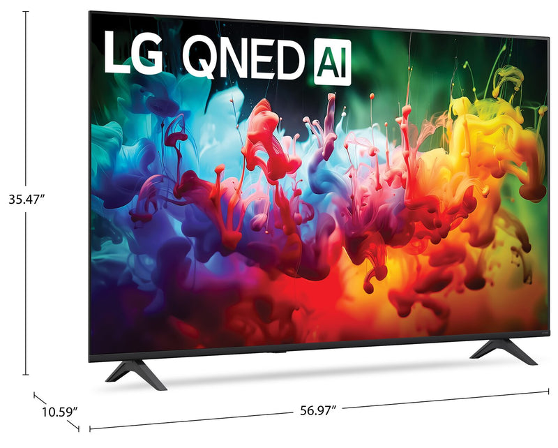 Téléviseur intelligent Mini DEL LG QNED75B 4K de 65 po avec webOS (65QNED75BUA.ACC) - modèle 2026