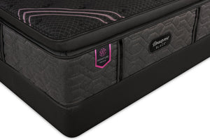 Ensemble Matelas à Euro-plateau épais Orchid Signature de Beautyrest BlackMD pour très grand lit