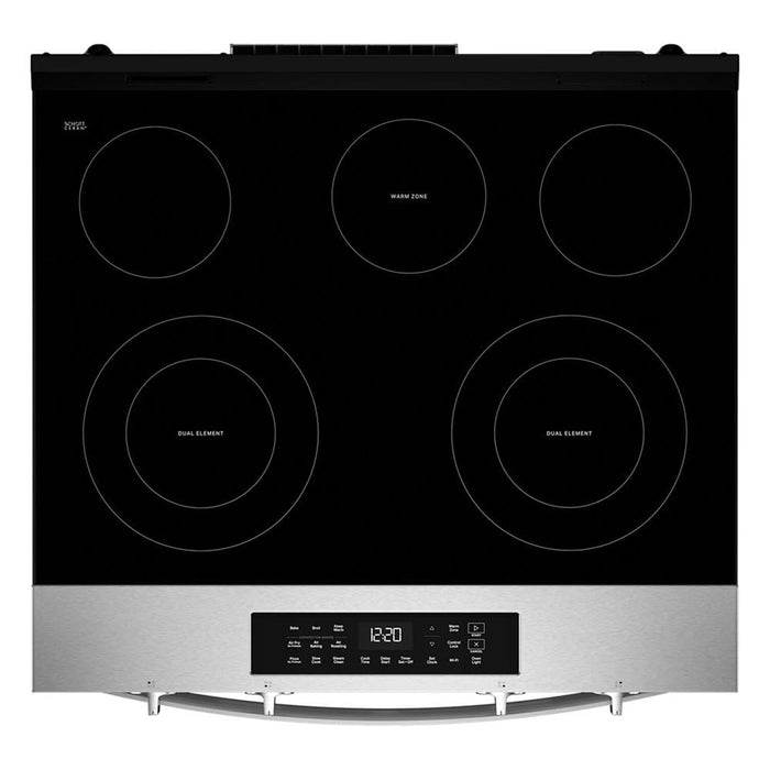 Cuisinière électrique Whirlpool de 5,3 pi³ et de 30 po avec cuisson à air - acier inoxydable - YWSES4530TZ