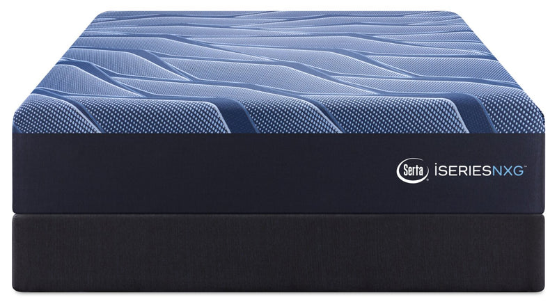 Ensemble matelas luxueux ferme à plateau régulier NXG1200 iSeries de Serta pour lit double