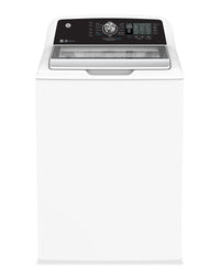 Laveuse GE à chargement par le haut de 5,3 pi³ avec système de lavage Infusor - blanc - GTW681BMRWS