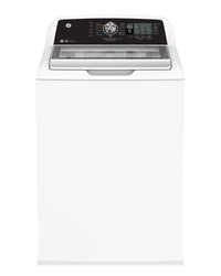 Laveuse GE à chargement par le haut de 5,3 pi³ avec système de lavage Infusor - blanc - GTW681BMRWS